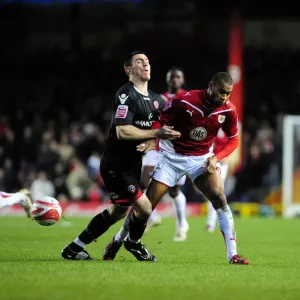 Season 09-10 Football Showdown: A Thrilling Encounter - Bristol City vs Sheffield United Season 09-10 Football Showdown: A Thrilling Encounter - Bristol City vs Sheffield United
