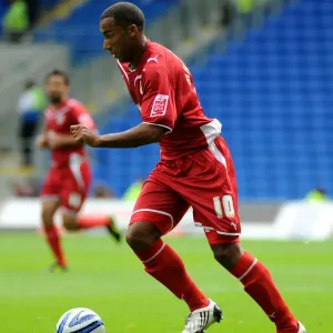 Bristol City First Team Season 09-10 Print: Cardiff City v Bristol City