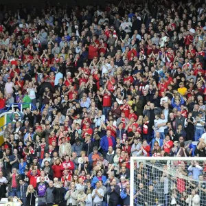Seasons Greetings: The Sea of Bristol City Fans at St. Andrews Stadium (Birmingham City vs. Bristol City, 2015) Seasons Greetings: The Sea of Bristol City Fans at St. Andrews Stadium (Birmingham City vs. Bristol City, 2015)