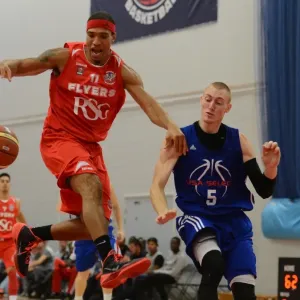 Bristol Flyers Print vs USA Select Team Game Photo