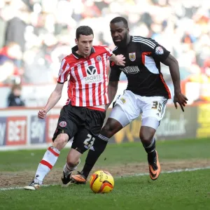 Season 13-14 Prints: Sheffield United V Bristol City