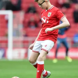 Print of Bristol City vs Middlesbrough at Ashton Gate Stadium Print of Bristol City vs Middlesbrough at Ashton Gate Stadium