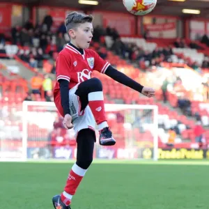 Sky Bet Championship Showdown: Mascots Clash at Ashton Gate Stadium - Bristol City vs Birmingham City (January 2016)