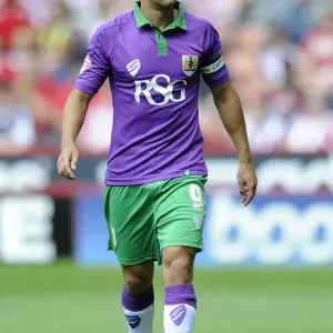 Sky Bet League One Kickoff: Sam Baldock in Action for Bristol City at Bramal Lane Sky Bet League One Kickoff: Sam Baldock in Action for Bristol City at Bramal Lane