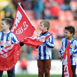 Sky Bet League One: Bristol City Welcomes Notts County with Guard of Honor at Ashton Gate, January 2015 Sky Bet League One: Bristol City Welcomes Notts County with Guard of Honor at Ashton Gate, January 2015