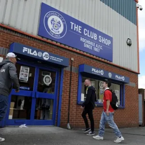 Sky Bet League One: Rochdale vs. Bristol City Clash at Spotland Stadium Sky Bet League One: Rochdale vs. Bristol City Clash at Spotland Stadium