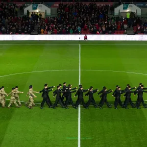 Soldiers Honor: Bristol City vs. Brighton & Hove Albion, Sky Bet Championship (November 2016)