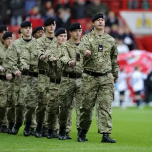 Soldiers Lead Bristol City Out in FA Cup Match against Dagenham and Redbridge