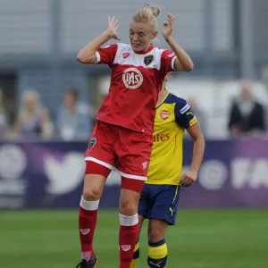 Sophie Ingle Wins Epic Header for Bristol City FC Against Arsenal Ladies