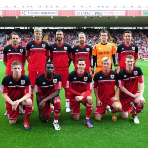 Star-Studded Squad Gathers for Louis Carey's Testimonial: Brett Pitman, Jon Stead, Liam Fontaine, Cole Skuse, Mark Wilson, Yannick Bolasie, Greg Cunningham, Martyn Woolford, Stephen Pearson