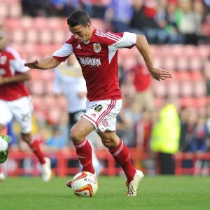 Stephen McLaughlin in Action: Bristol City vs Colchester United, Sky Bet League One, 2013 Stephen McLaughlin in Action: Bristol City vs Colchester United, Sky Bet League One, 2013