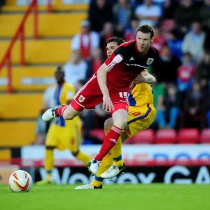Stephen Pearson in Action: Bristol City vs Crystal Palace, Championship 2012