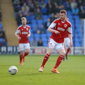 Stephen Pearson in Action Print, Shrewsbury Town vs. Bristol City, 2014 Stephen Pearson in Action Print, Shrewsbury Town vs. Bristol City, 2014
