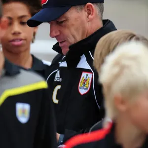 Steve Coppell Interacts with Bristol City Academy Players: Autograph Signing Session Steve Coppell Interacts with Bristol City Academy Players: Autograph Signing Session