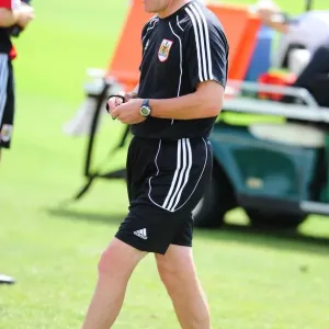 Steve Coppell: The Mastermind of Bristol City's Pre-Season Training Print