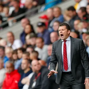 Steve Cotterill in Action: Fleetwood Town vs. Bristol City, 2014 Steve Cotterill in Action: Fleetwood Town vs. Bristol City, 2014