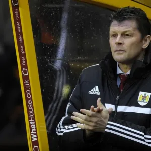 Steve Cotterill and Bristol City Face Off Against Wolverhampton Wanderers in Sky Bet League One Showdown, January 2014