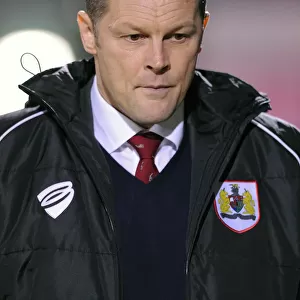 Steve Cotterill and Bristol City in Johnstone's Paint Trophy Area Final at Gillingham's Priestfield Stadium (06.01.2015)