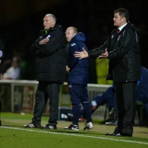 Steve Cotterill Directs Bristol City at Huish Park, 10-03-2015 (Yeovil Town vs Bristol City, Sky Bet League One)