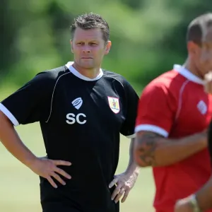 Steve Cotterill Leading Training Session at Bristol City Football Club, July 2014 Steve Cotterill Leading Training Session at Bristol City Football Club, July 2014