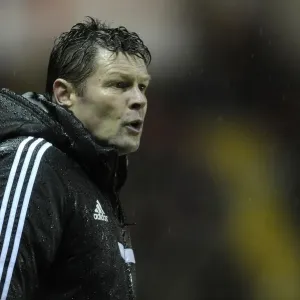 Steve Cotterill Leads Bristol City at Ashton Gate, February 4, 2014 - Football Match