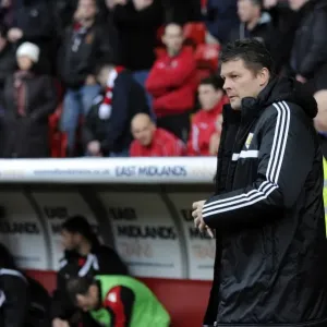 Steve Cotterill Leads Bristol City at Bramall Lane Against Sheffield United, 2014 - Football Manager Steve Cotterill Leads Bristol City at Bramall Lane Against Sheffield United, 2014 - Football Manager