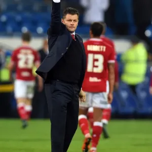 Steve Cotterill Leads Bristol City at Cardiff City Stadium (October 2015)