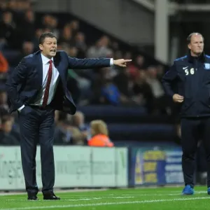 Steve Cotterill Leads Bristol City at Deepdale against Preston North End, Sky Bet Championship Steve Cotterill Leads Bristol City at Deepdale against Preston North End, Sky Bet Championship