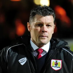 Steve Cotterill Leads Bristol City at Huish Park Against Yeovil Town, Sky Bet League One, 10 March 2015