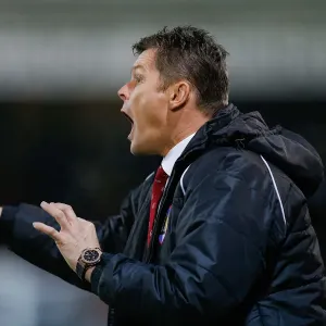 Steve Cotterill Leads Bristol City at Peterborough United Print
