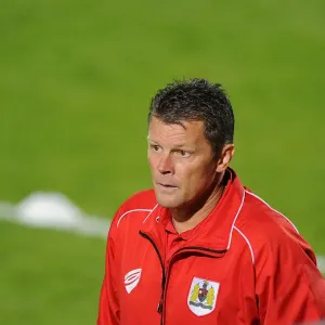 Steve Cotterill Leads Bristol City in Pre-Season Clash against Cheltenham Town, July 2014 Steve Cotterill Leads Bristol City in Pre-Season Clash against Cheltenham Town, July 2014