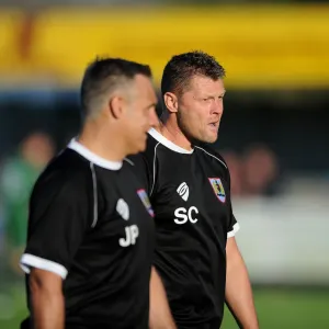 Print of Steve Cotterill in Pre-Season Friendly