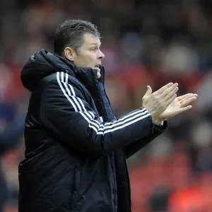 Steve Cotterill Leads Bristol City Against Rotherham United in Sky Bet League One, December 2013 - Football Action