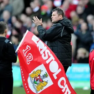 Steve Cotterill Leads Bristol City Against Sheffield United in Sky Bet League One, February 2015