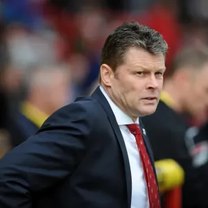 Steve Cotterill Leads Bristol City at Stevenage, 2014 Steve Cotterill Leads Bristol City at Stevenage, 2014
