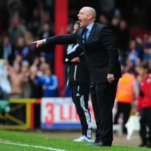Steve Kean of Blackburn Rovers Faces Off Against Bristol City in Championship Match, September 15, 2012