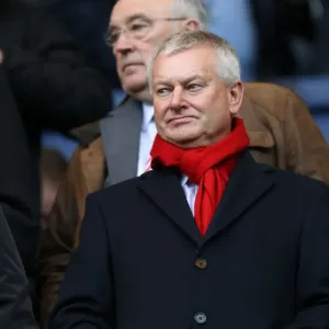 Steve Lansdown Amidst the Action: Chairman's Intense Focus at Preston North End's Deepdale (November 2013) Steve Lansdown Amidst the Action: Chairman's Intense Focus at Preston North End's Deepdale (November 2013)