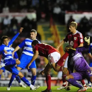 Steven Caulker Print: Bristol City Player in Action