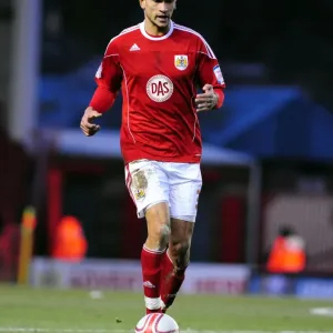 Steven Caulker Print - Bristol City vs Sheffield United Championship Match Steven Caulker Print - Bristol City vs Sheffield United Championship Match
