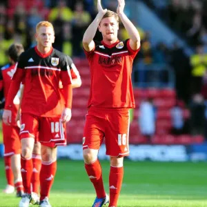 Steven Davies Appreciates Bristol City Fans Print