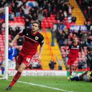 Steven Davies Equalizer: A Championship Battle between Bristol City and Ipswich Town, January 2013