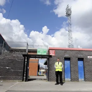 Steward at Work: Rochdale AFC vs. Bristol City, Sky Bet League One (August 23, 2014) Steward at Work: Rochdale AFC vs. Bristol City, Sky Bet League One (August 23, 2014)