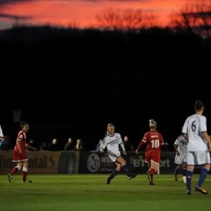 Sunset Showdown: Bristol Academy vs. Chelsea Ladies in the FA Womens Super League