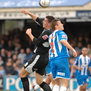Tamas Vasko Print (Colchester Utd V Bristol City)
