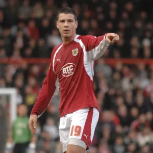 Tamas Vasko in Action: Bristol City vs Colchester United