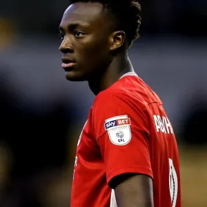 Tammy Abraham in Action: Sky Bet Championship Showdown between Wolverhampton Wanderers and Bristol City (December 2016) Tammy Abraham in Action: Sky Bet Championship Showdown between Wolverhampton Wanderers and Bristol City (December 2016)