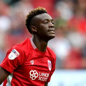 Tammy Abraham in Action: Bristol City vs. Derby County, Sky Bet Championship, Ashton Gate Stadium, 2016