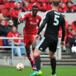 Tammy Abraham Print: Bristol City vs. Nottingham Forest Sky Bet Championship Action Photo