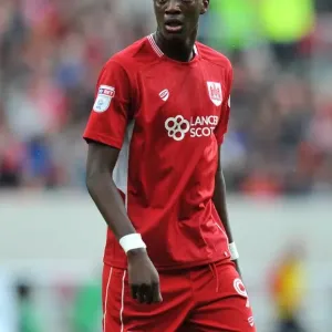 Tammy Abraham in Action Print - Bristol City vs Nottingham Forest