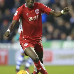 Tammy Abraham in Action: Championship Clash between Reading and Bristol City (November 2016)